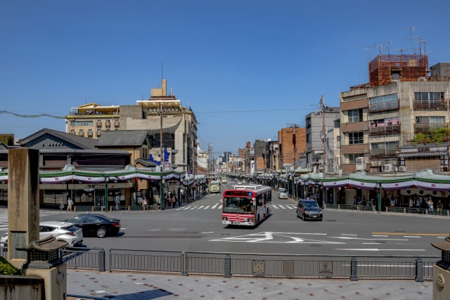 京都の民泊の明かり